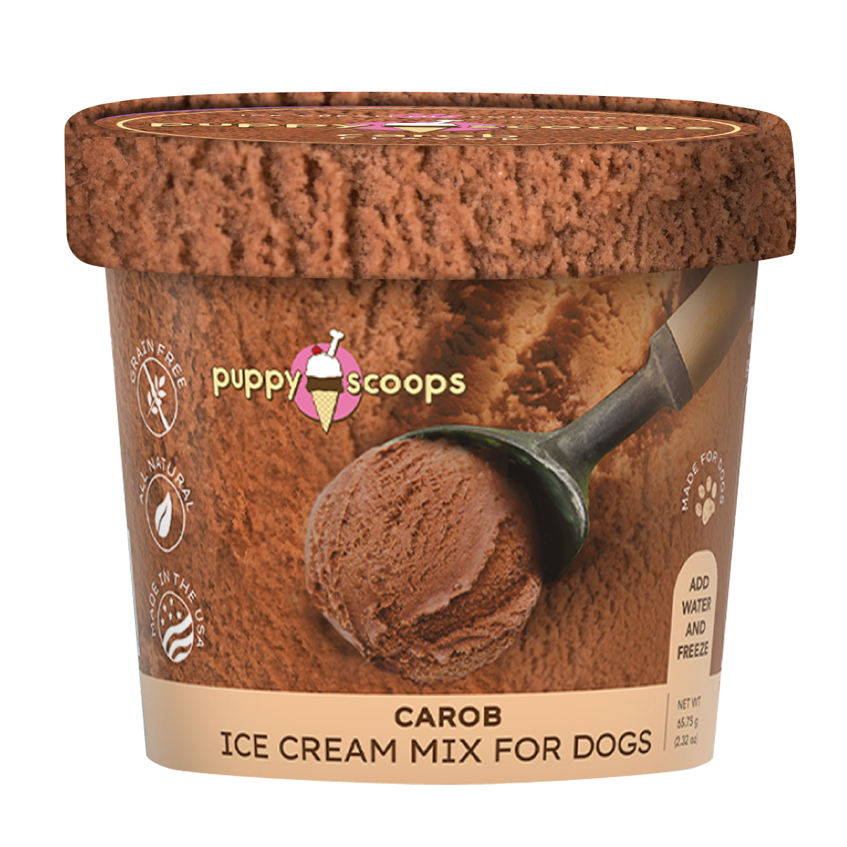 Puppy Cake LLC - Puppy Scoops Ice Cream Mix for Dogs: Maple Bacon / 4.65 oz